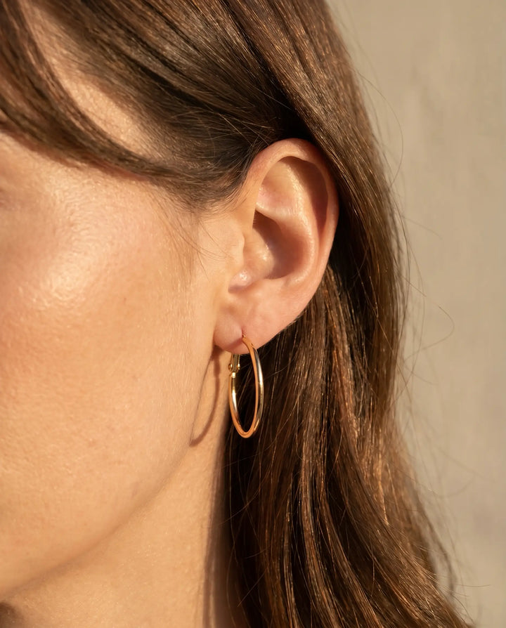 Temple of Light – Malachite Convertible Hoop Earrings