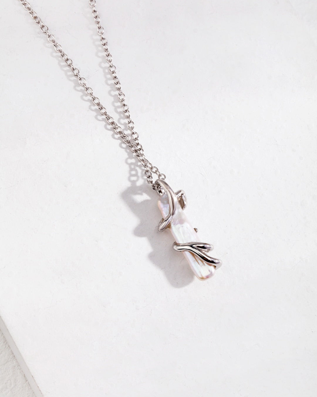 Luminous Tide – Baroque Pearl Arcana Necklace