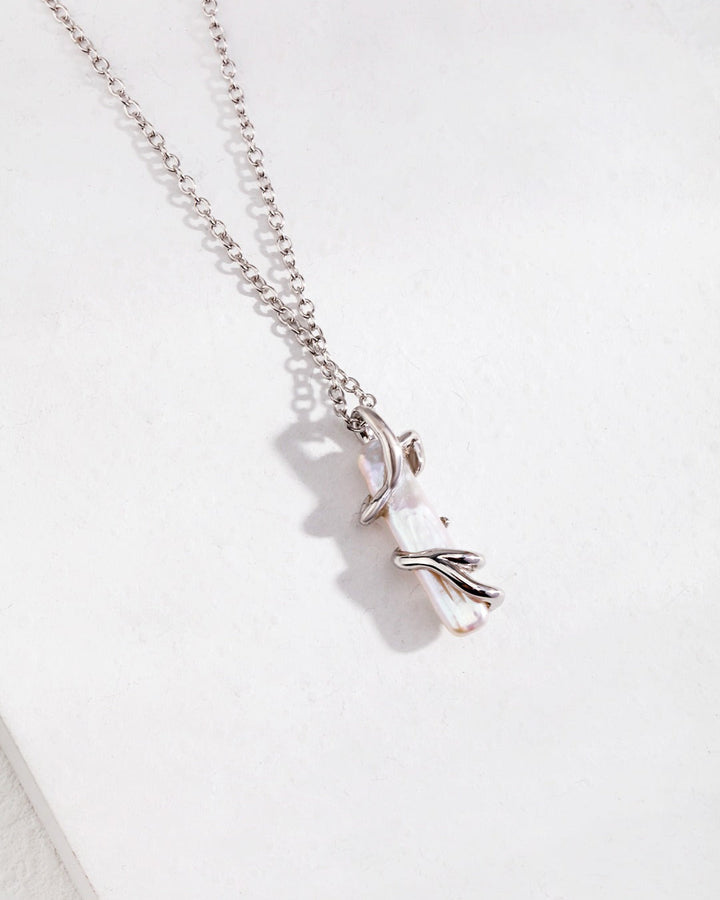 Luminous Tide – Baroque Pearl Arcana Necklace