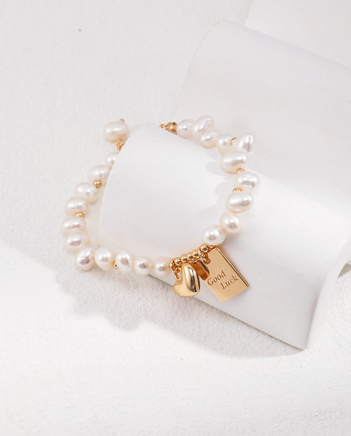 Everyday Pearl – Good Luck Charm Bracelet