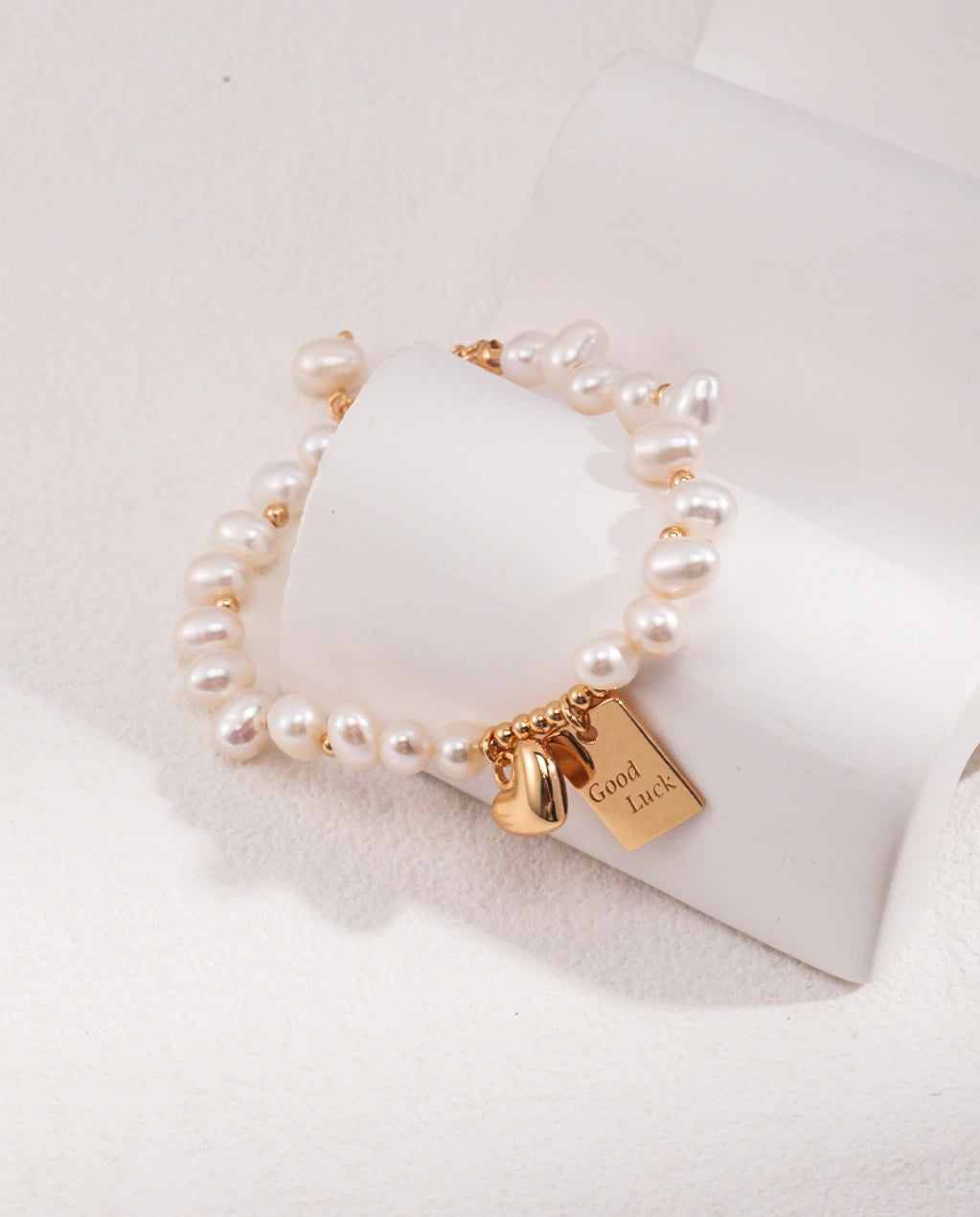 Everyday Pearl – Lucky Charm Pearl Bracelet