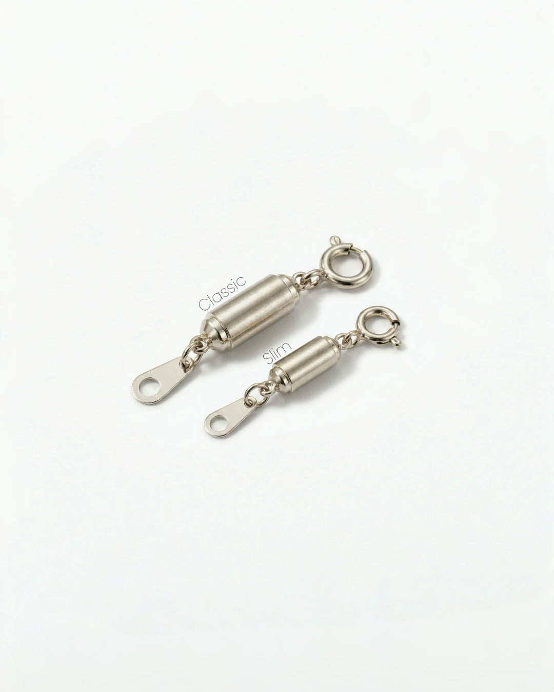 Oculux Easy On magnetic clasp Classic and Slim size silver clasps