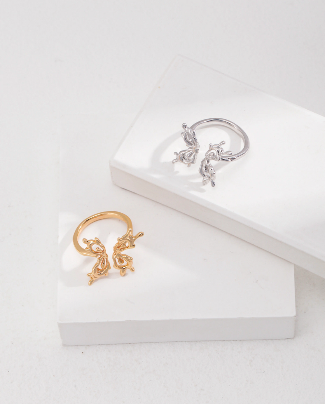 Ethereal Wings – Butterfly Open Ring